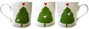 large mug tree heart large mug tree heart