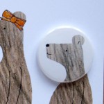 Three bears badge card