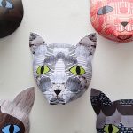 cats wall decorations by the black rabbit