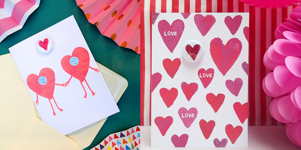 The Black Rabbit - Greeting cards with badges