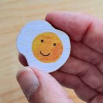 You're a Good Egg - Birch Wood Pin Badge