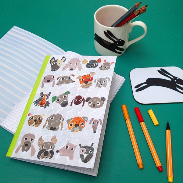 Dogs notebook by the black rabbit