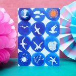 seaside and seagull badge card by the black rabbit